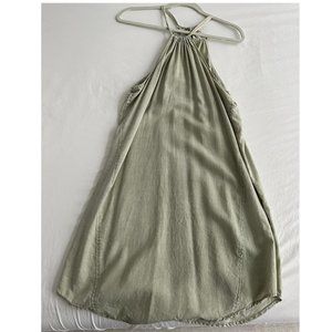 Cloth & Stone Linen Blend Halter Dress